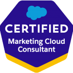 David Palencia - Certified Marketing Cloud Consultant - Badge